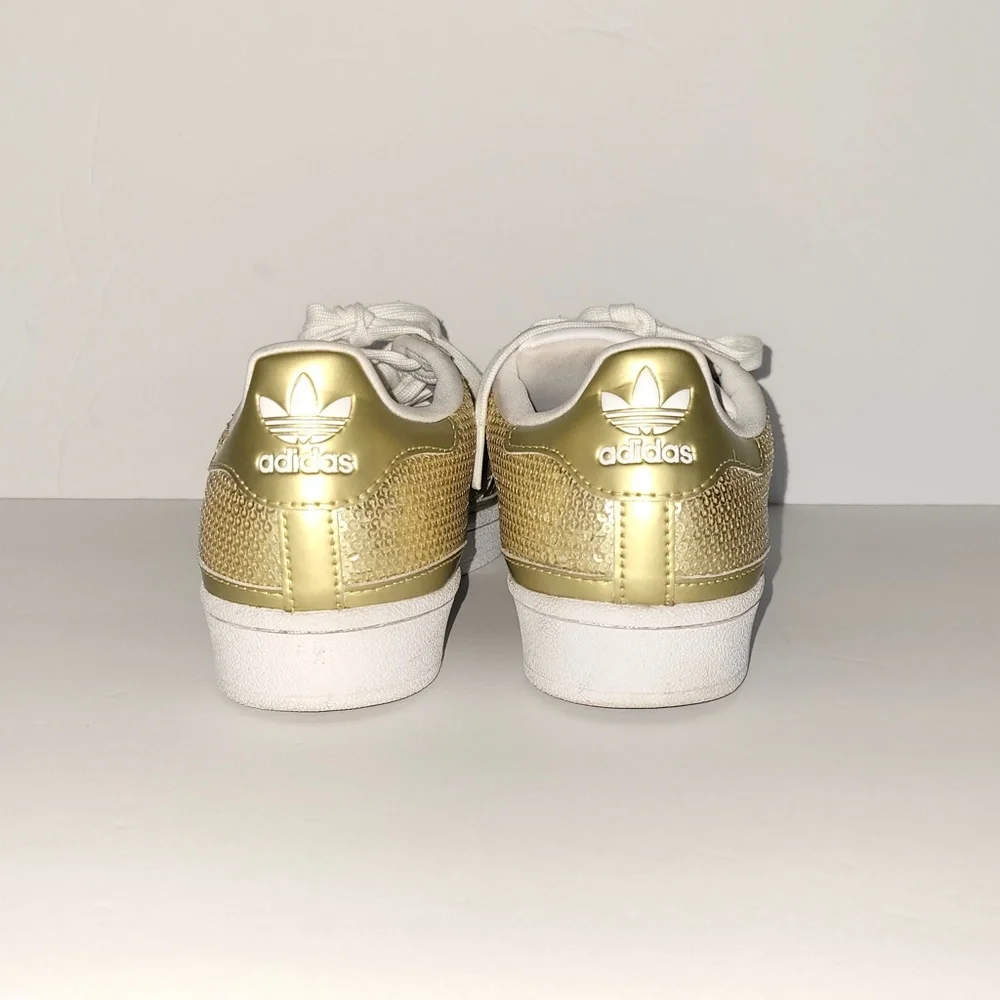 adidas Originals Superstar Sequin Gold Metallic - 7